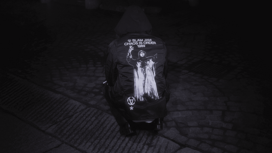 ASCETIC BY DESIGN: JUNYA WATANABE MAN AND SLAM JAM LAUNCH THEIR FIRST-EVER JACKET.