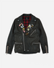 Double Riders Leather Jacket Black
