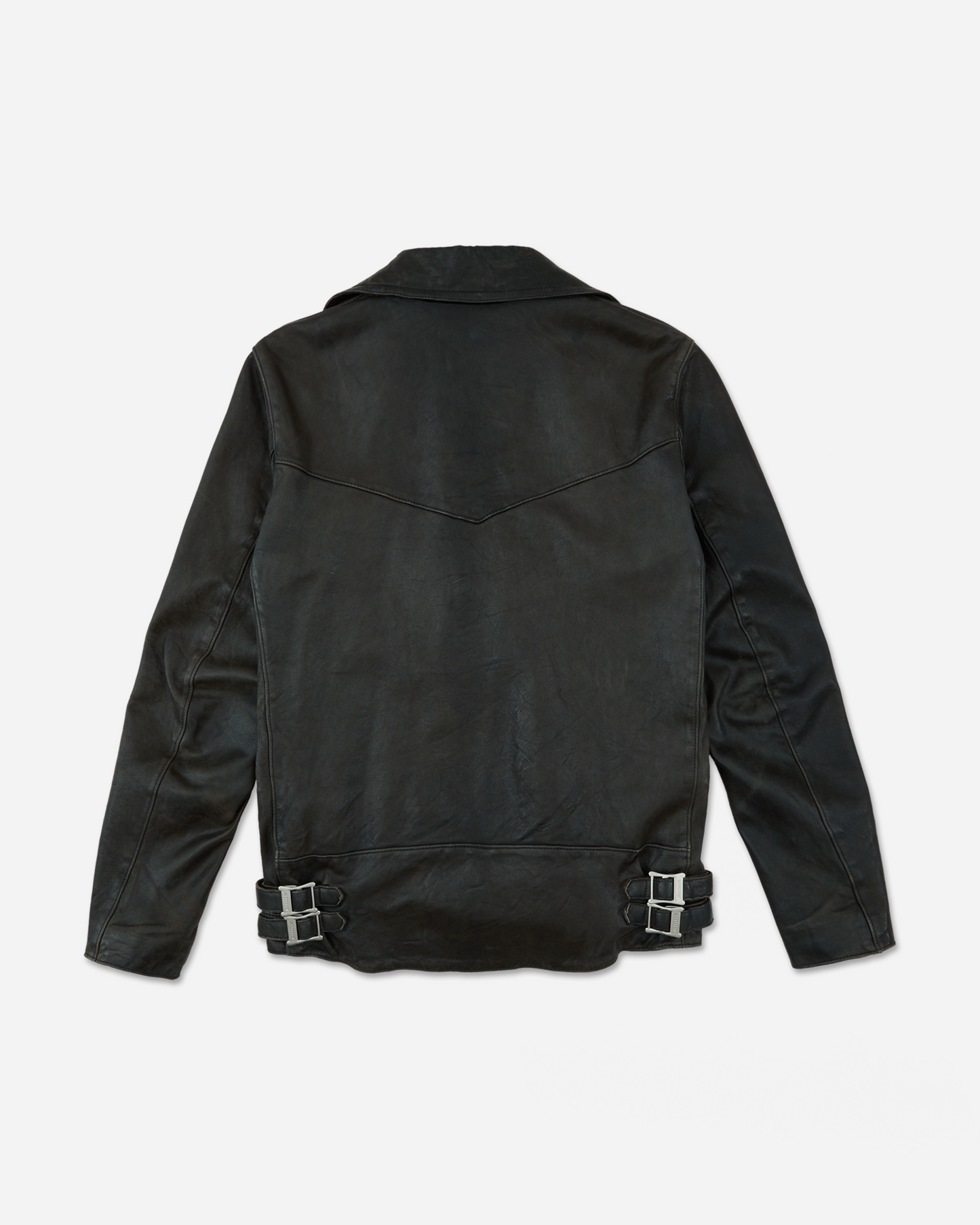 Double Riders Leather Jacket Black