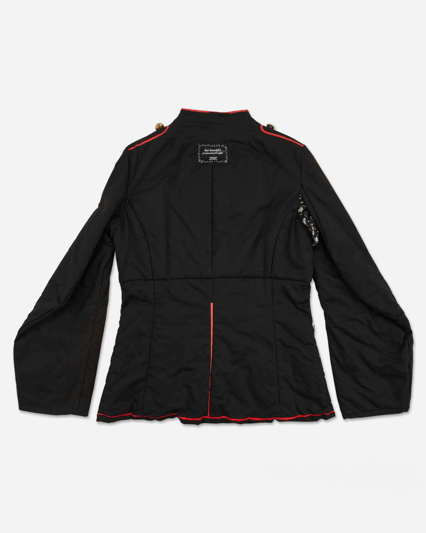 Napoleon Structured Military Jacket Black