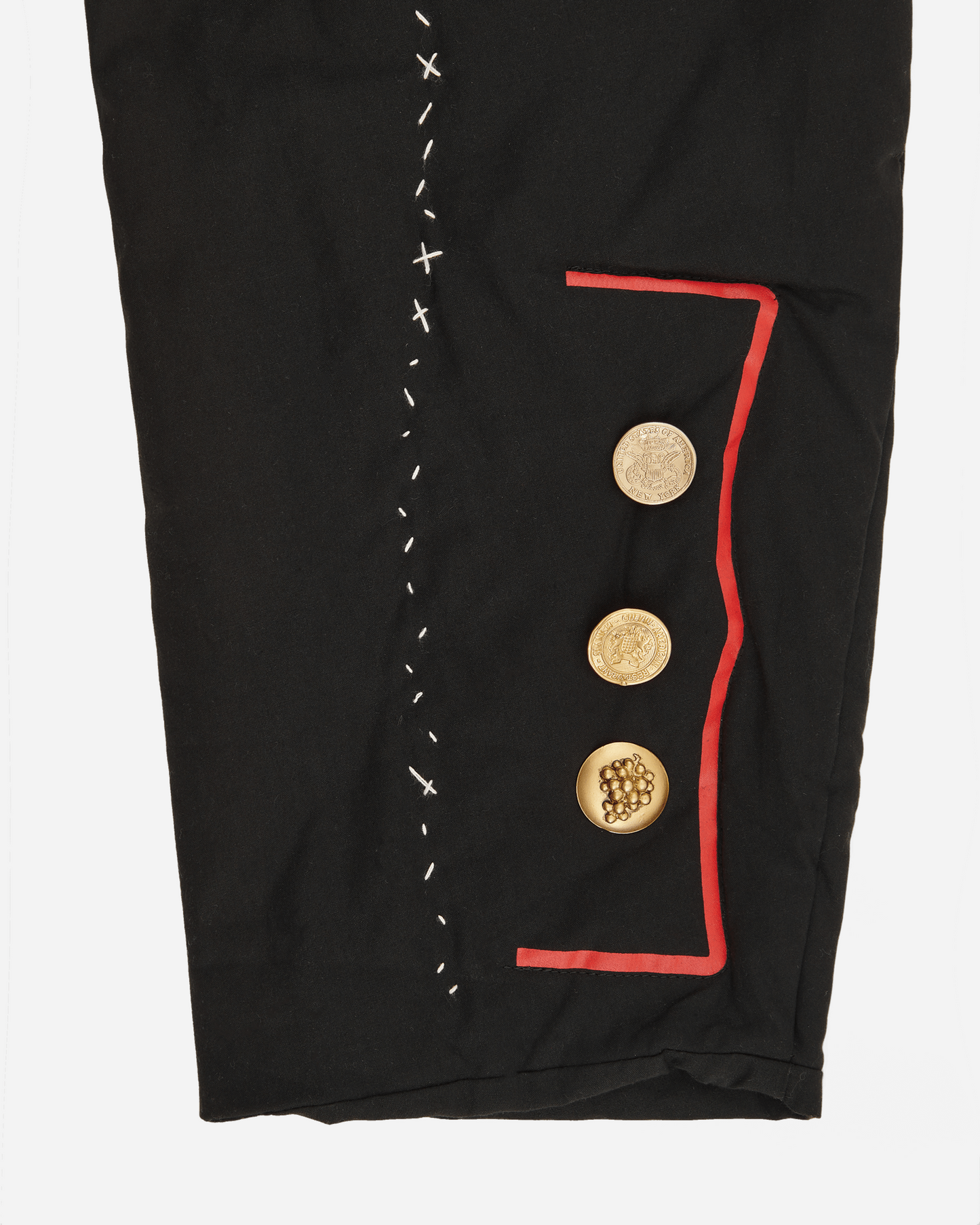 Napoleon Structured Military Jacket Black