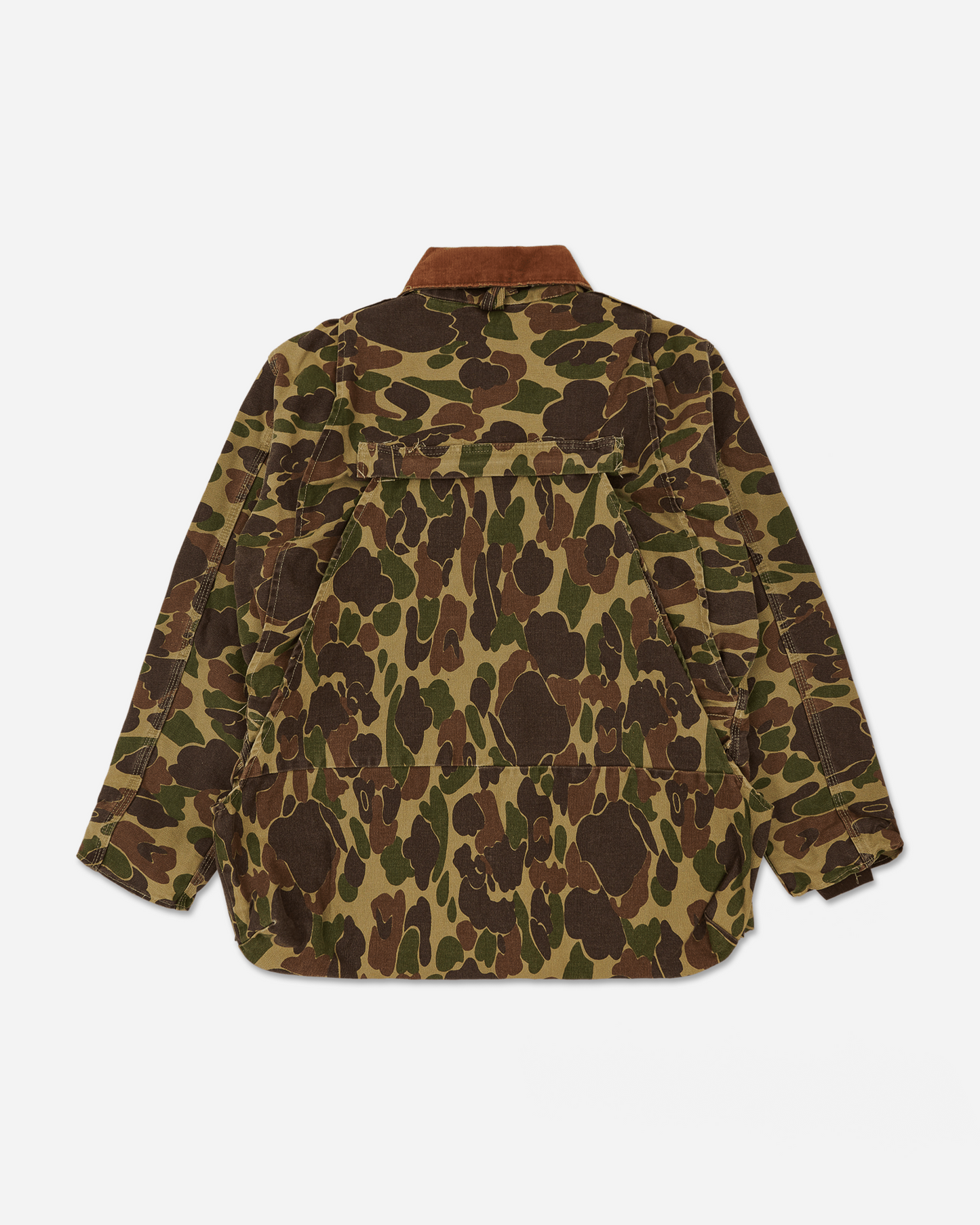 Duck Hunting Quilt Lined Jacket Camouflage Green