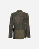 'But Beautiful II' Deconstructed Army Jacket Green