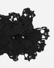 'Arts And Crafts' Laser Cut Skull Scarf Black