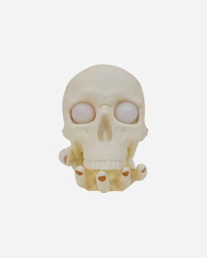Perks and Mini Skull and Hand Lamp White