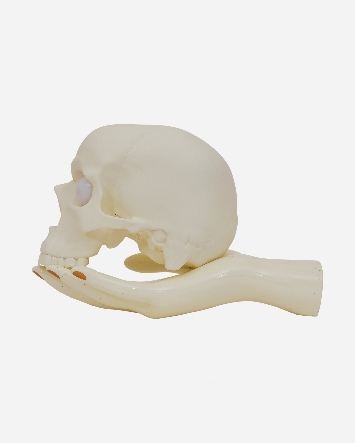 Perks and Mini Skull and Hand Lamp White