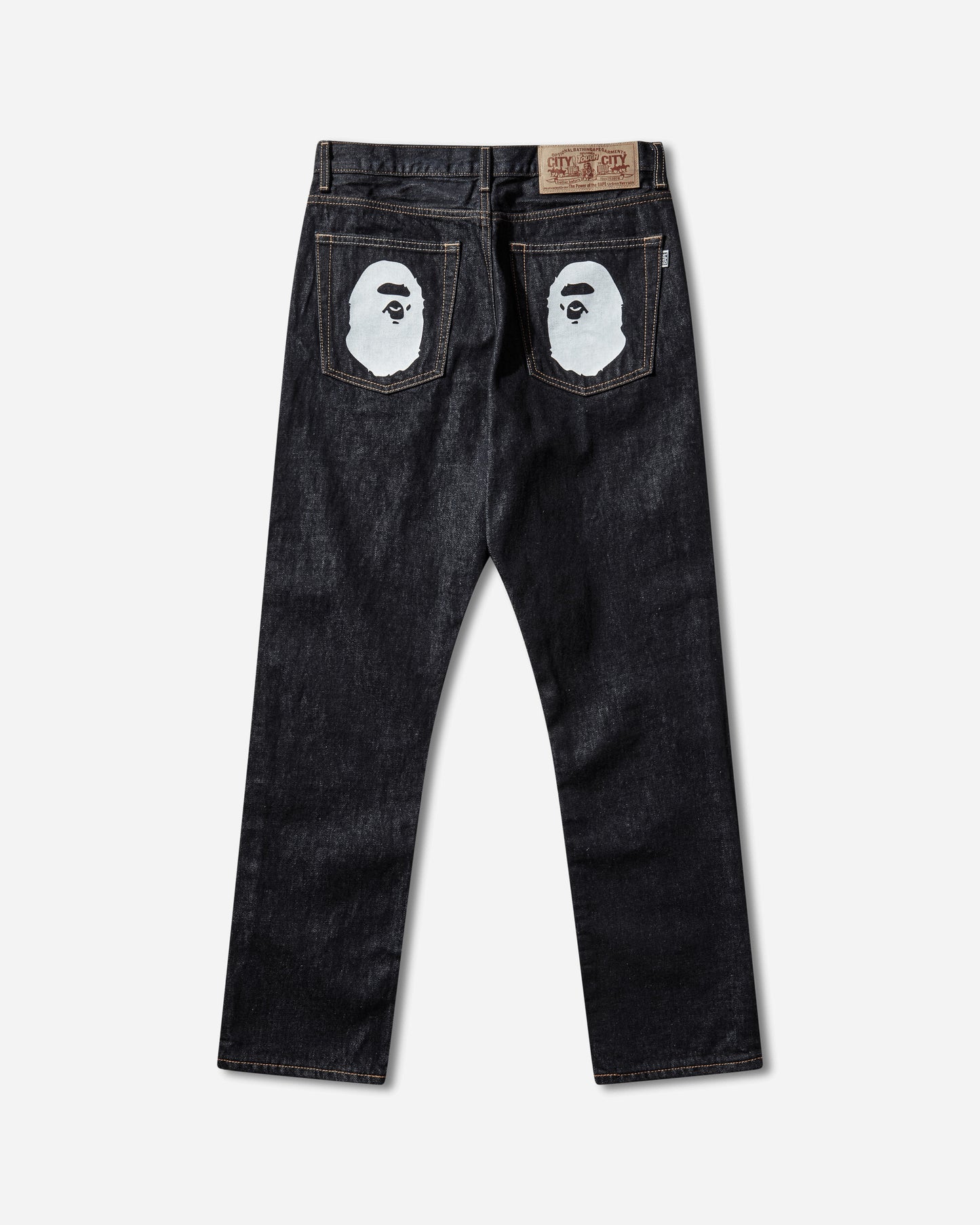 A Bathing Ape Ape Head Denim Pants Indigo Pants Denim 1M30150002 INDIGO