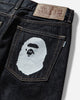 A Bathing Ape Ape Head Denim Pants Indigo Pants Denim 1M30150002 INDIGO