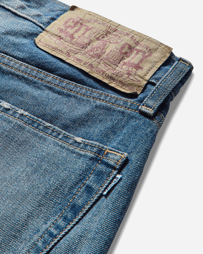 A Bathing Ape Twin Sta Relaxed Fit Denim Shorts M Light Indigo Shorts Denim Short 1L30151004 LIGHTINDI