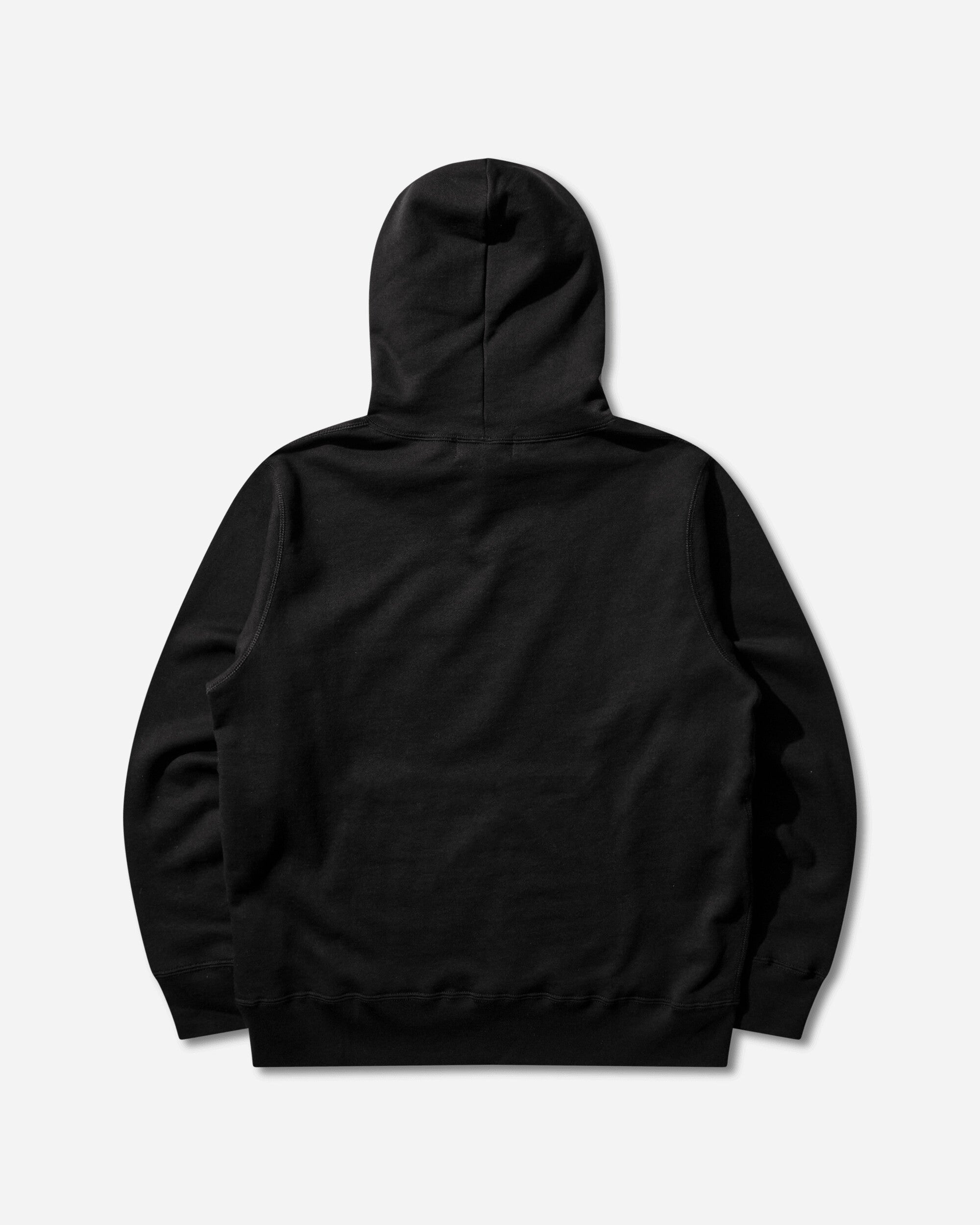 A Bathing Ape College Pullover Hoodie Black Sweatshirts Hoodies 1M30114003 BLACK