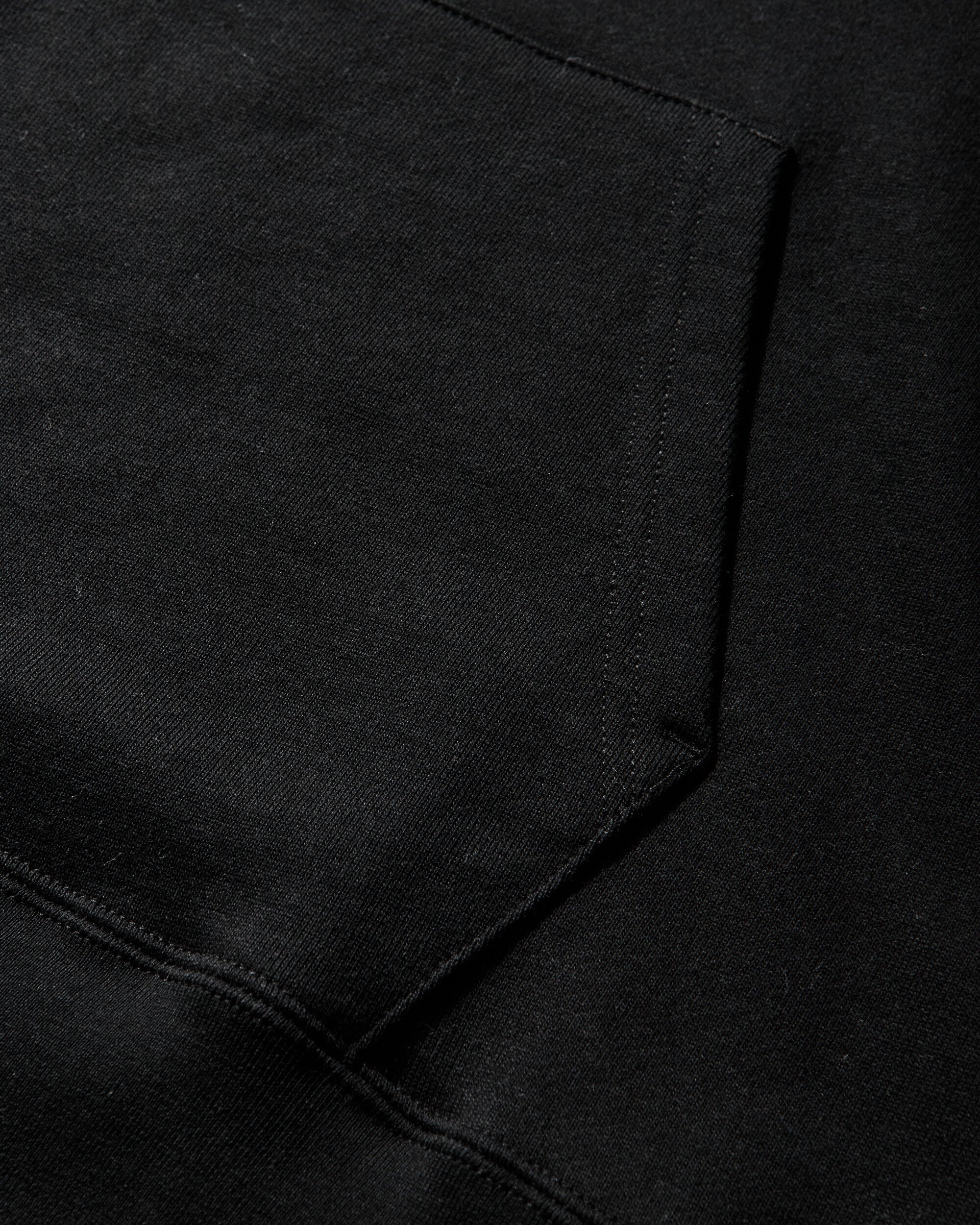 A Bathing Ape College Pullover Hoodie Black Sweatshirts Hoodies 1M30114003 BLACK