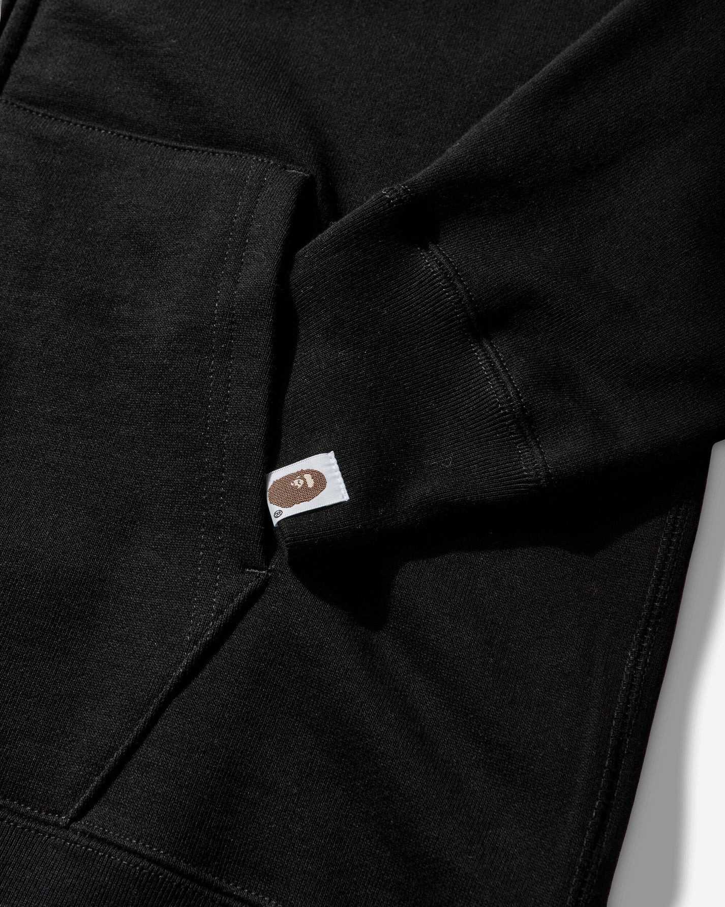 A Bathing Ape Shark Full Zip Hoodie M Black Sweatshirts Hoodies 1L80115304 BLACK