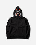 A Bathing Ape Shark Full Zip Hoodie M Black Sweatshirts Hoodies 1L80115304 BLACK