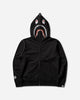 A Bathing Ape Shark Full Zip Hoodie M Black Sweatshirts Hoodies 1L80115304 BLACK