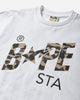 A Bathing Ape 1St Camo Bape Sta Tee White T-Shirts Shortsleeve 1M30110017 WHITE