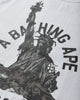 A Bathing Ape Statue Of Liberty Tee M White T-Shirts Shortsleeve 1L80110050 WHITE