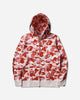 A Bathing Ape Abc Camo 2Nd Shark Full Zip Hoodie Pink Sweatshirts Zip-Ups 1M30115008 PINK