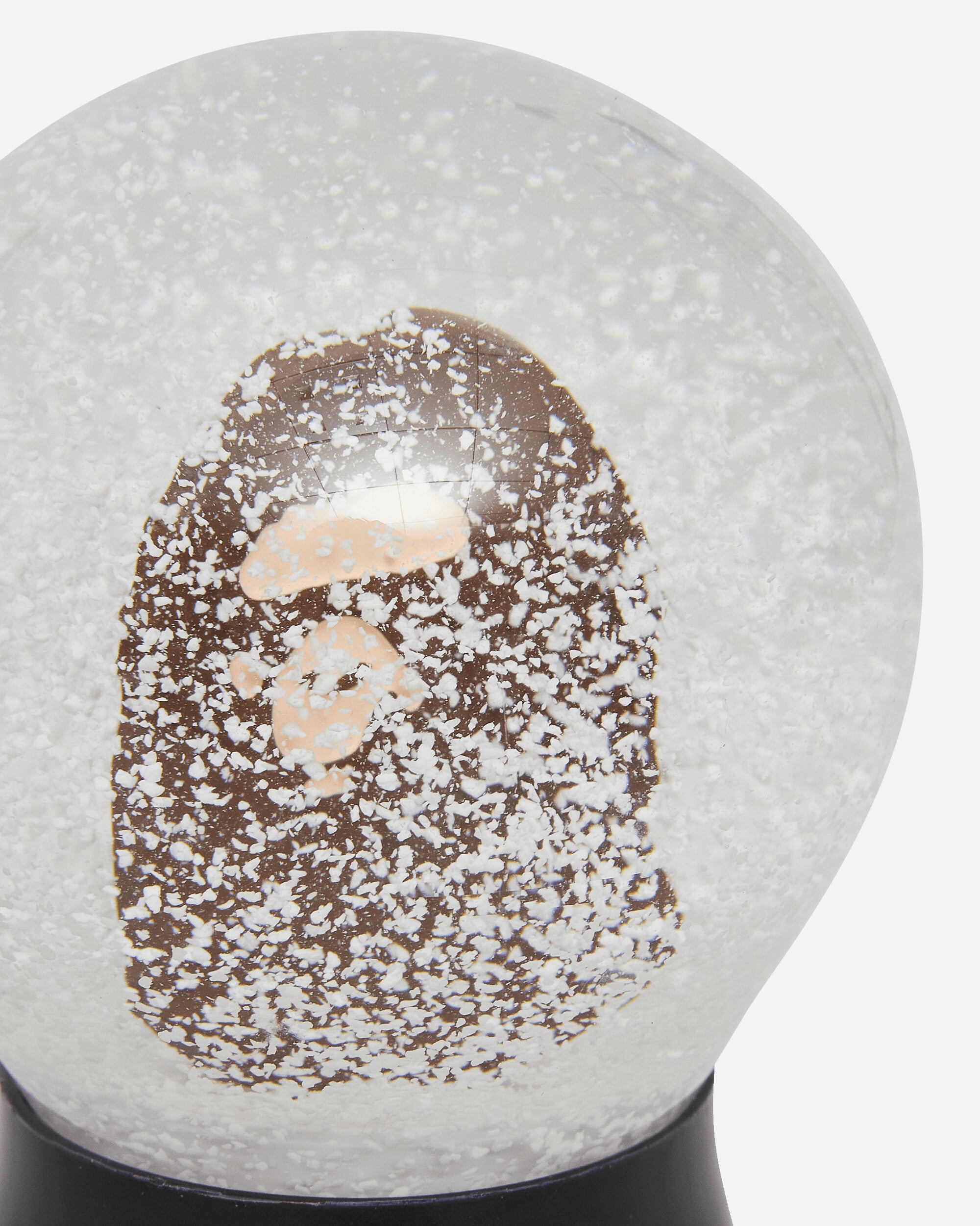 A Bathing Ape Ape Head Snow Globe M Brown Home Decor Design Items 1L80182014 BROWN