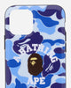 A Bathing Ape Abc Camo College I Phone 11 Blue Tech and Audio Phone Cases 1F70182239 001