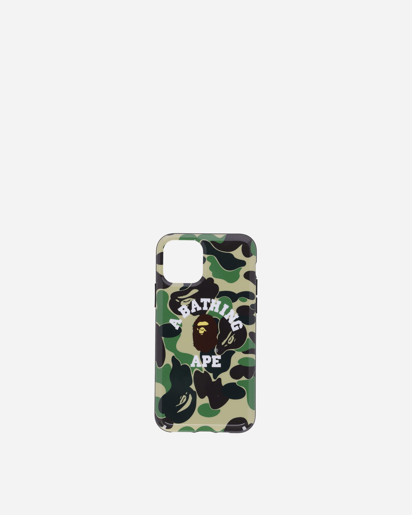 A Bathing Ape Abc Camo College I Phone 11 Pro Green Tech and Audio Phone Cases 1F70182240 002