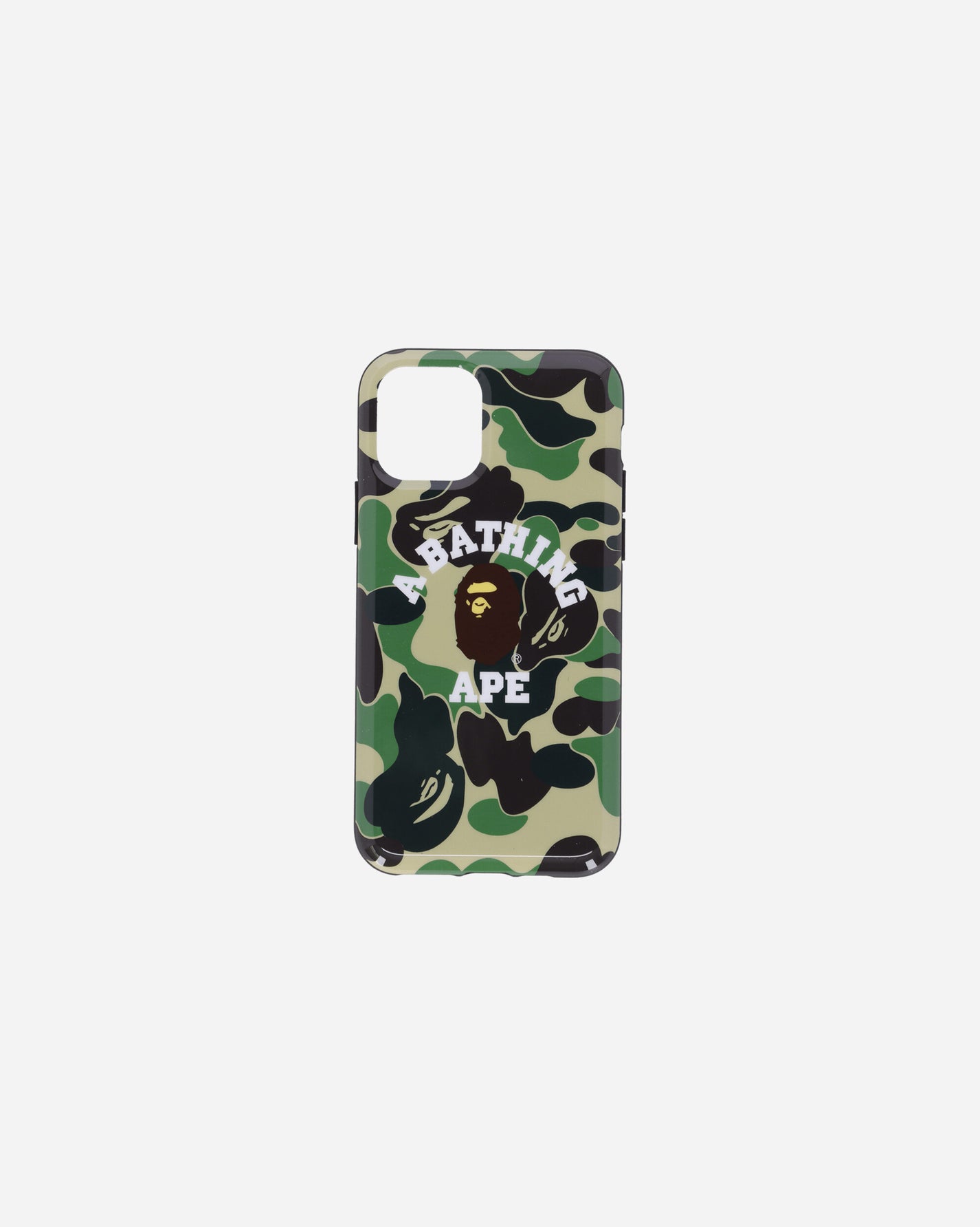 A Bathing Ape Abc Camo College I Phone 11 Pro Green Tech and Audio Phone Cases 1F70182240 002