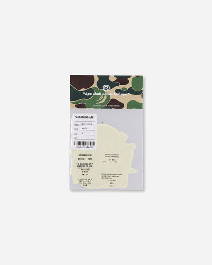 A Bathing Ape Bape Sticker Set Multi Home Decor Stickers 1M30182016 MULTI