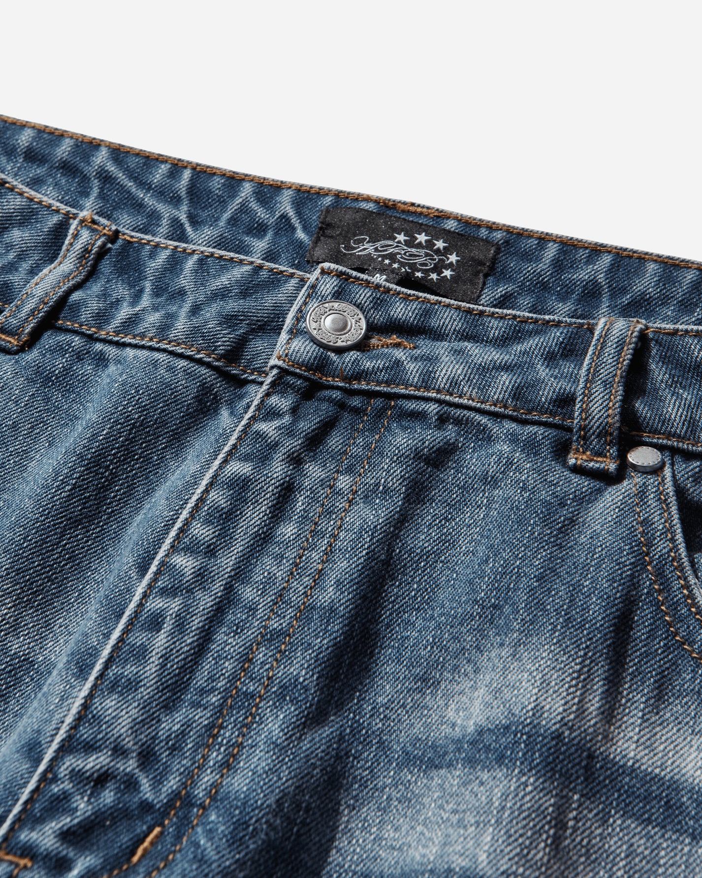 AFB Street Straght Pants Blue Pants Denim 38STRTSTRAPANTS BLUE