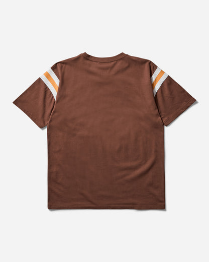 AFB Afb Football Tee Brown T-Shirts Shortsleeve FTBLTEE BROWN