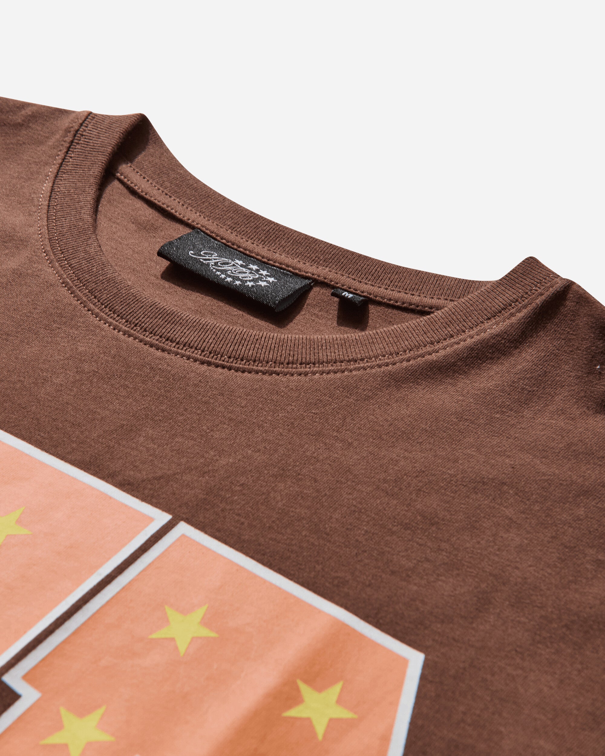 AFB Afb Football Tee Brown T-Shirts Shortsleeve FTBLTEE BROWN