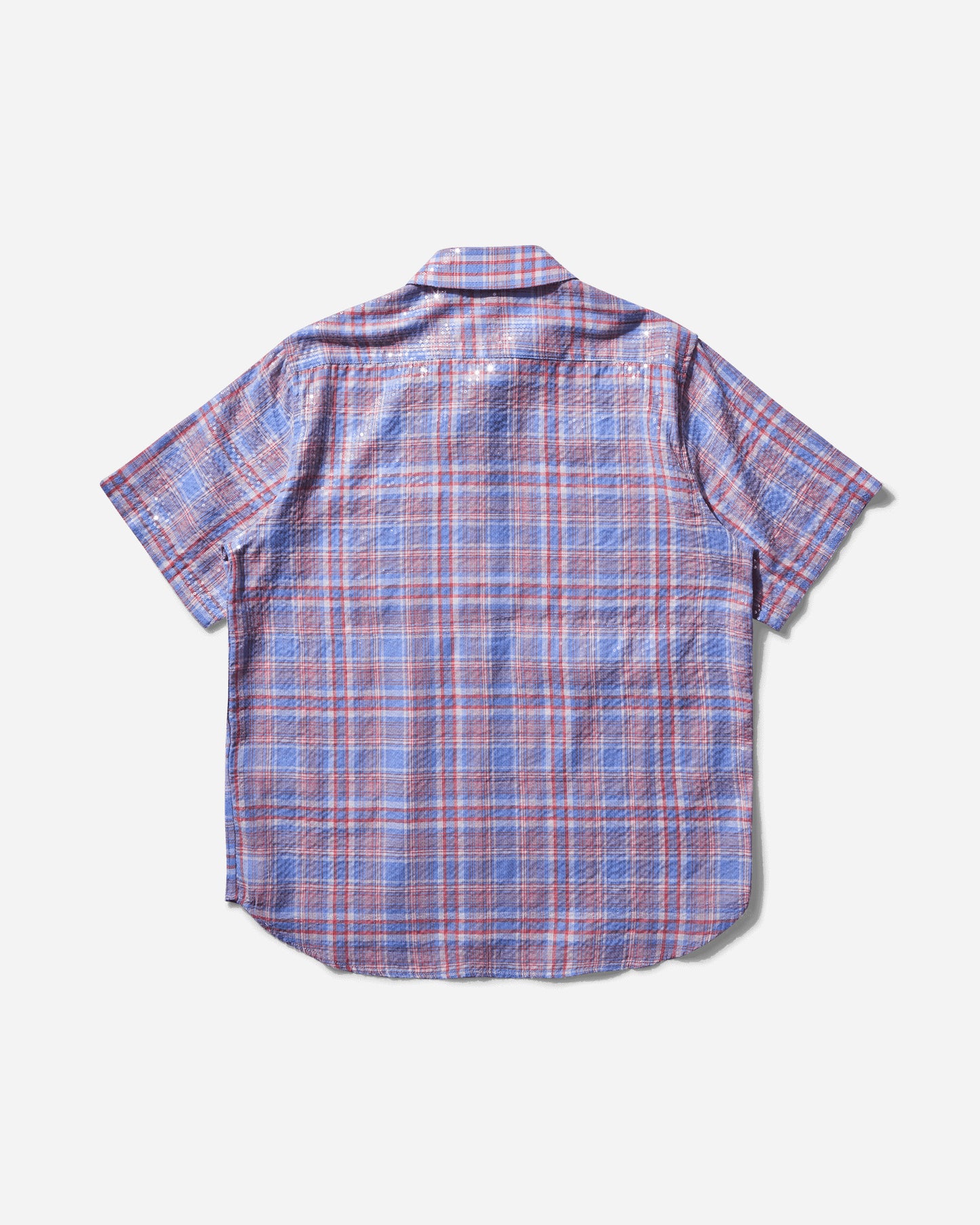 AFB Spangle Ss Shirt Red Shirts Shortsleeve Shirt SPANGLESHIRT RED