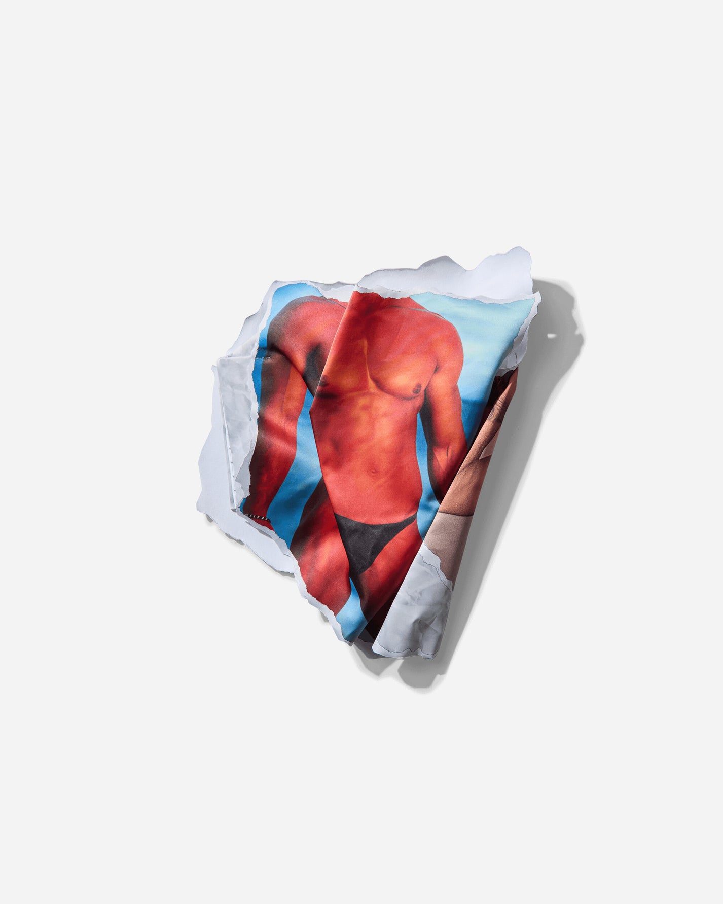 Abra Wmns Poster Top Beige Print 660 T-Shirts Cropped CPT660 BEIGE