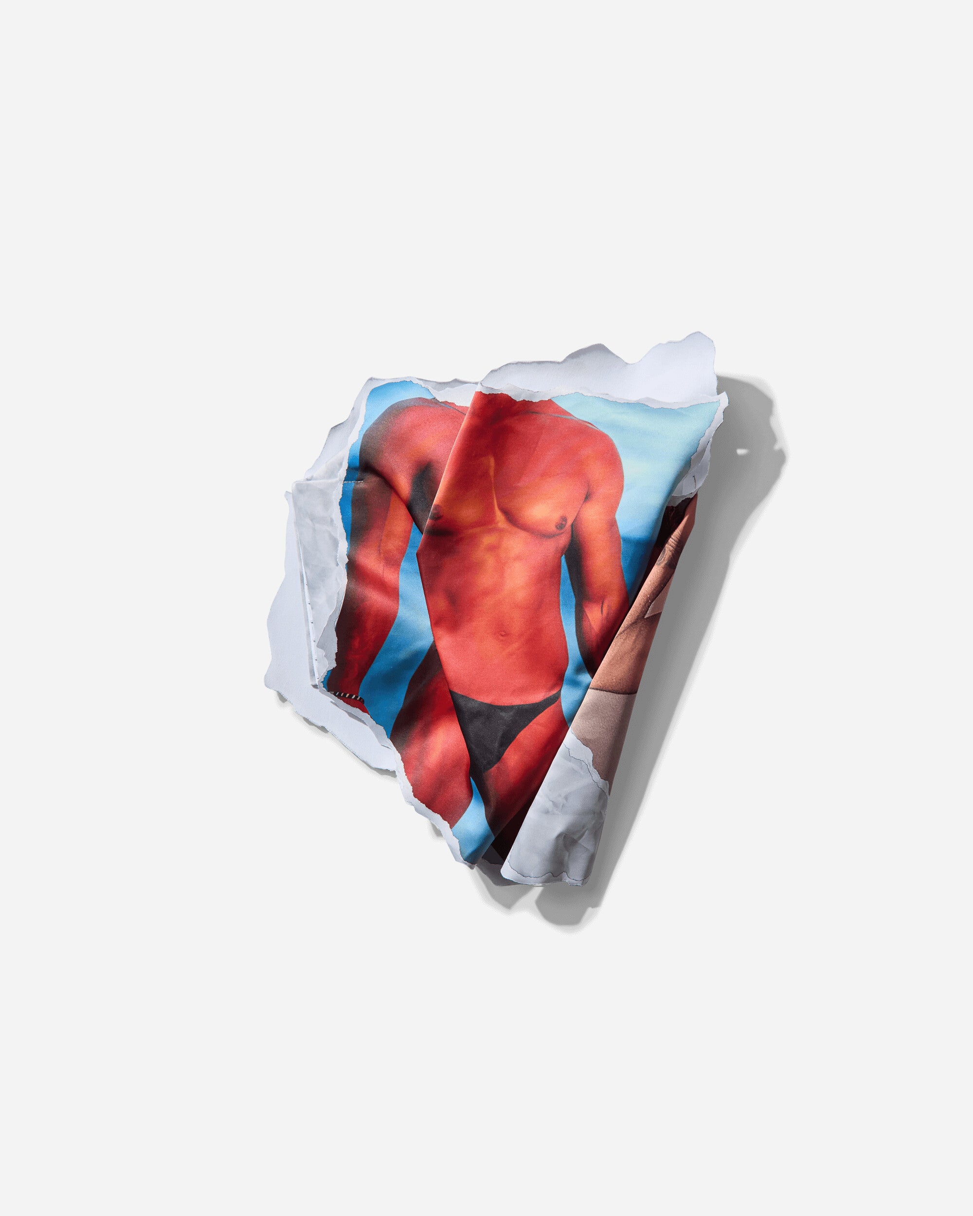 Abra Wmns Poster Top Beige Print 660 T-Shirts Cropped CPT660 BEIGE