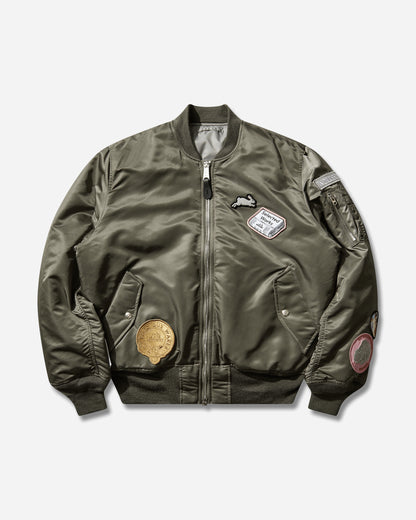 Alpha Industries Alpha X Bunney Ma 1 Jacket Vintage Green Coats and Jackets Bomber Jackets 148149 432