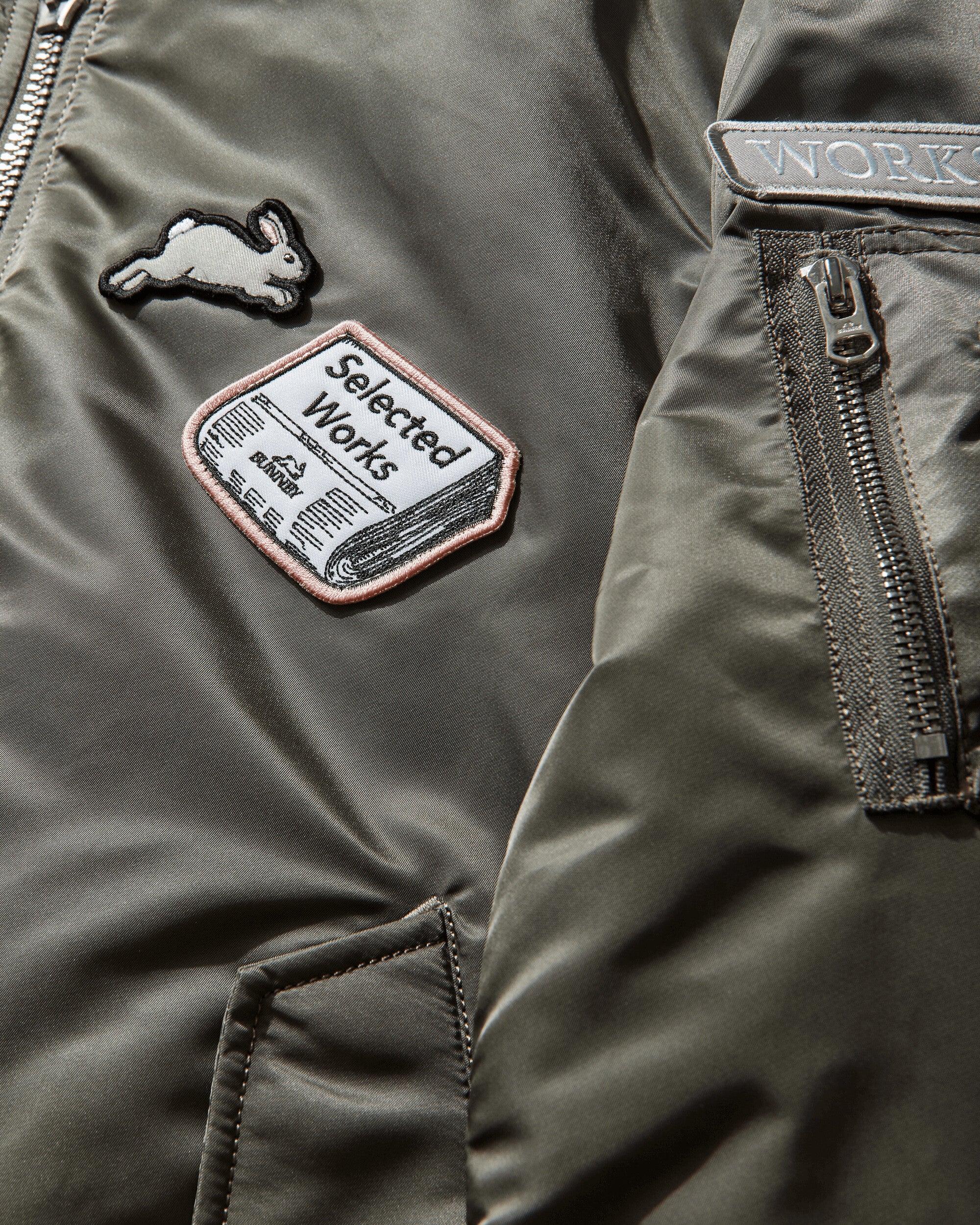 Alpha Industries Alpha X Bunney Ma 1 Jacket Vintage Green Coats and Jackets Bomber Jackets 148149 432