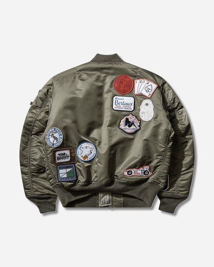 Alpha Industries Alpha X Bunney Ma 1 Jacket Vintage Green Coats and Jackets Bomber Jackets 148149 432