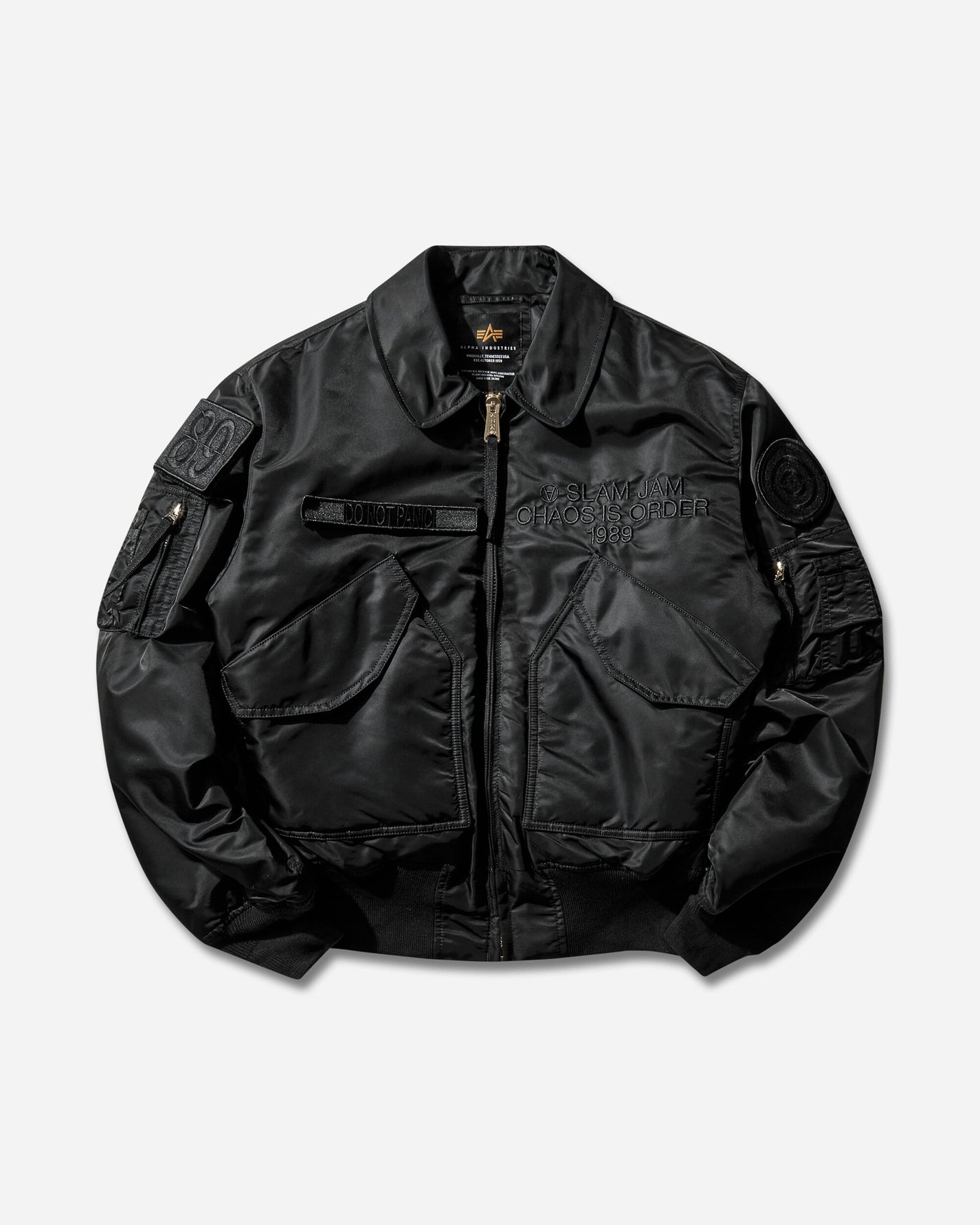 Alpha Industries Slam Jam x Alpha Industries CWU-45 Black Coats and Jackets Bomber Jackets 156156 03