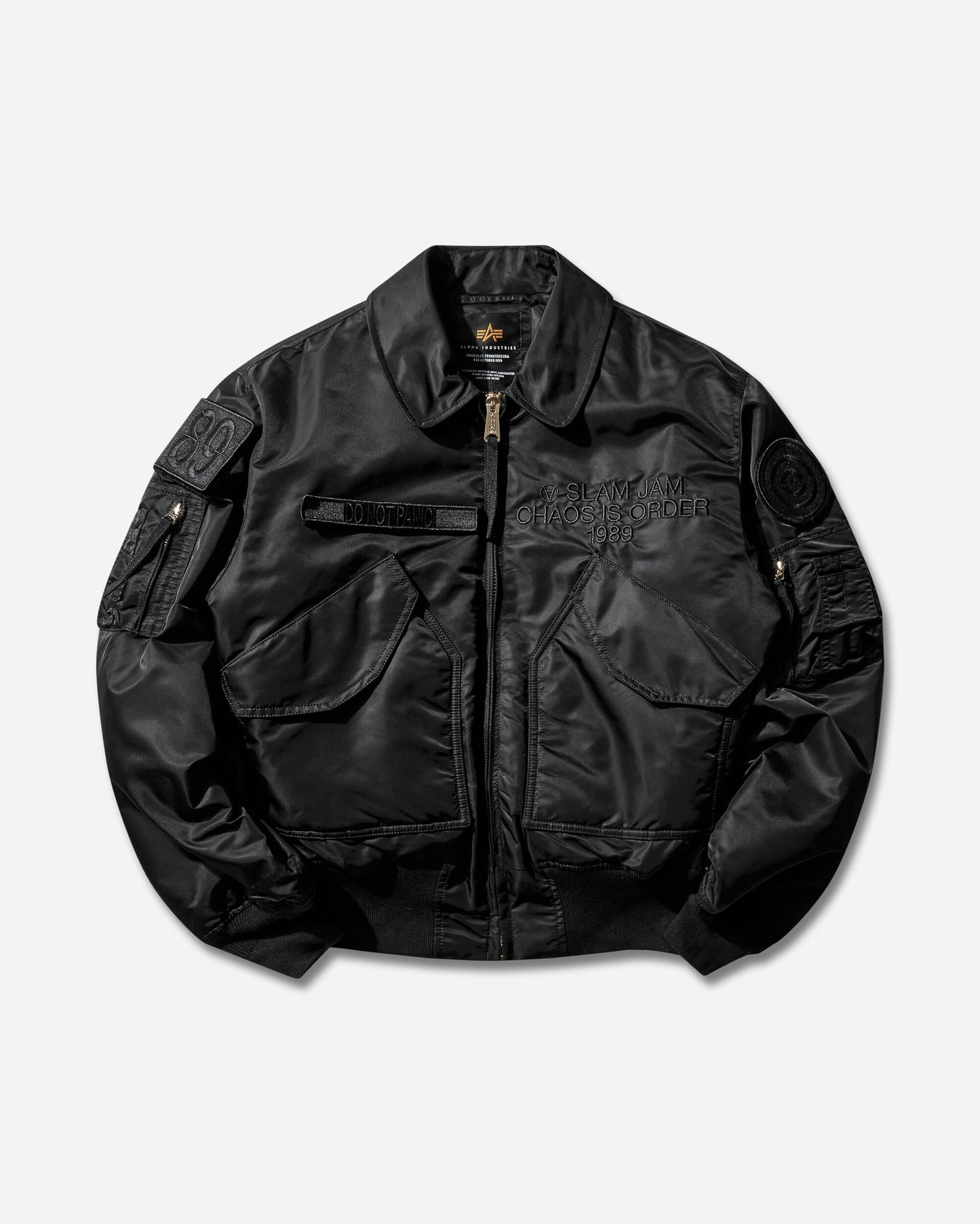 Alpha Industries Slam Jam x Alpha Industries CWU-45 Black Coats and Jackets Bomber Jackets 156156 03