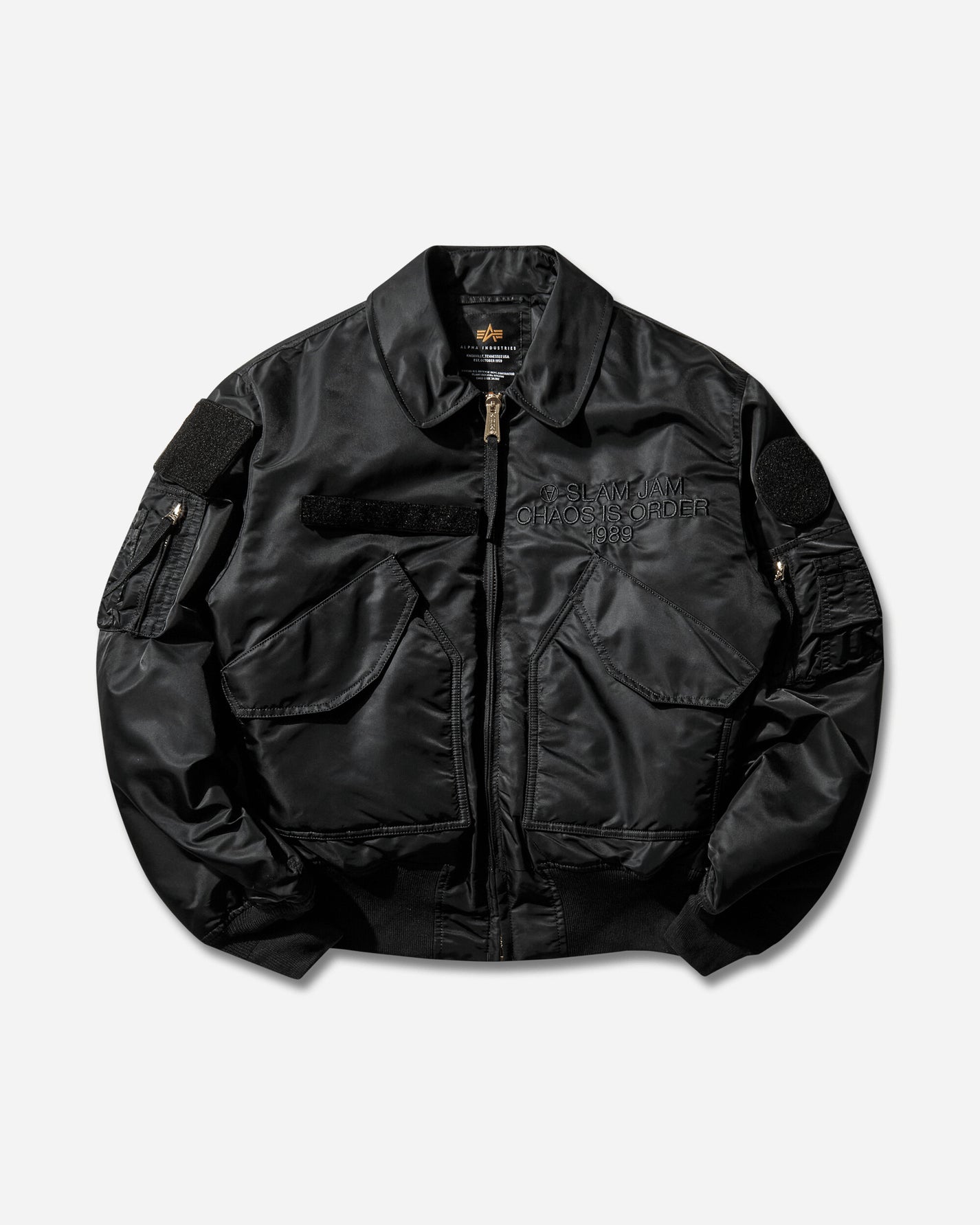 Alpha Industries Slam Jam x Alpha Industries CWU-45 Black Coats and Jackets Bomber Jackets 156156 03