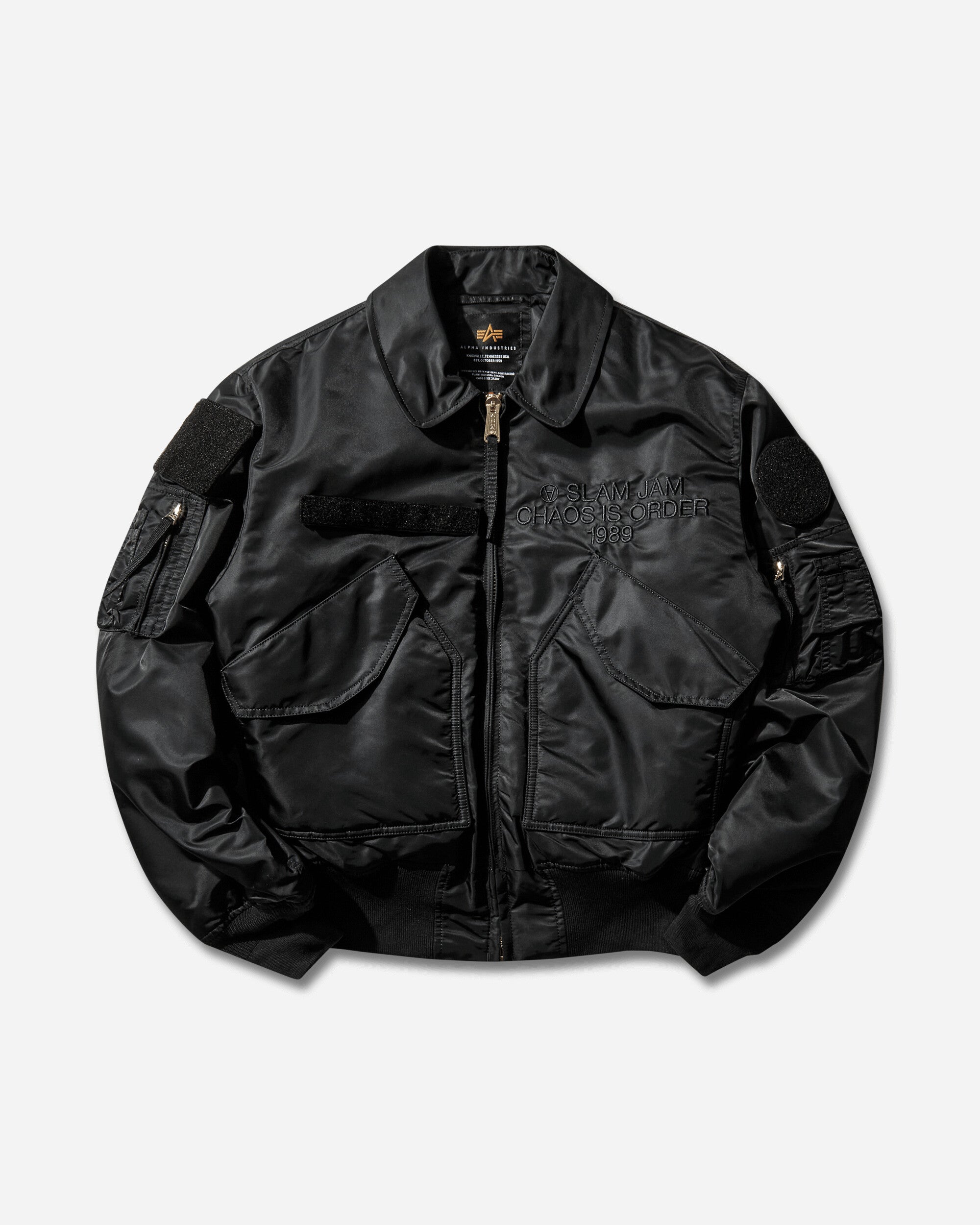 Alpha Industries Slam Jam x Alpha Industries CWU-45 Black Coats and Jackets Bomber Jackets 156156 03