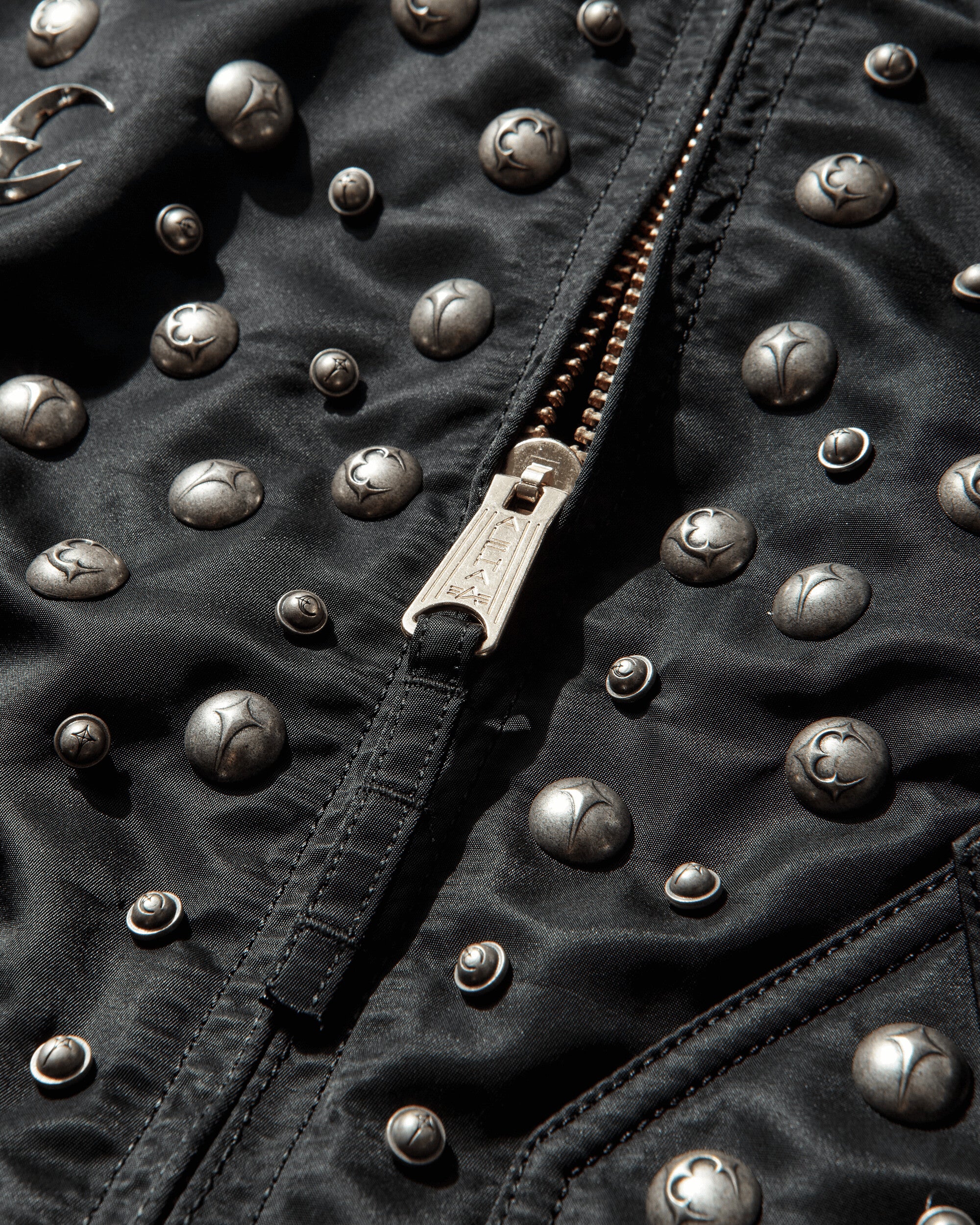 Alpha Industries Tc X Ai Cwu 45/P Flight Jacket (All Over Rivet Version) Black Coats and Jackets Bomber Jackets 258151 03