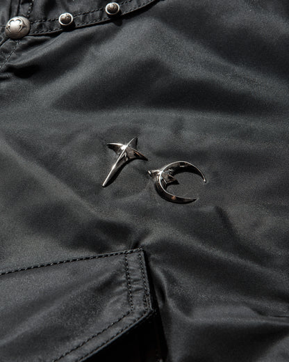 Alpha Industries Tc X Ai Cwu 45/P Flight Jacket (Rivet Version) Black Coats and Jackets Bomber Jackets 258150 03