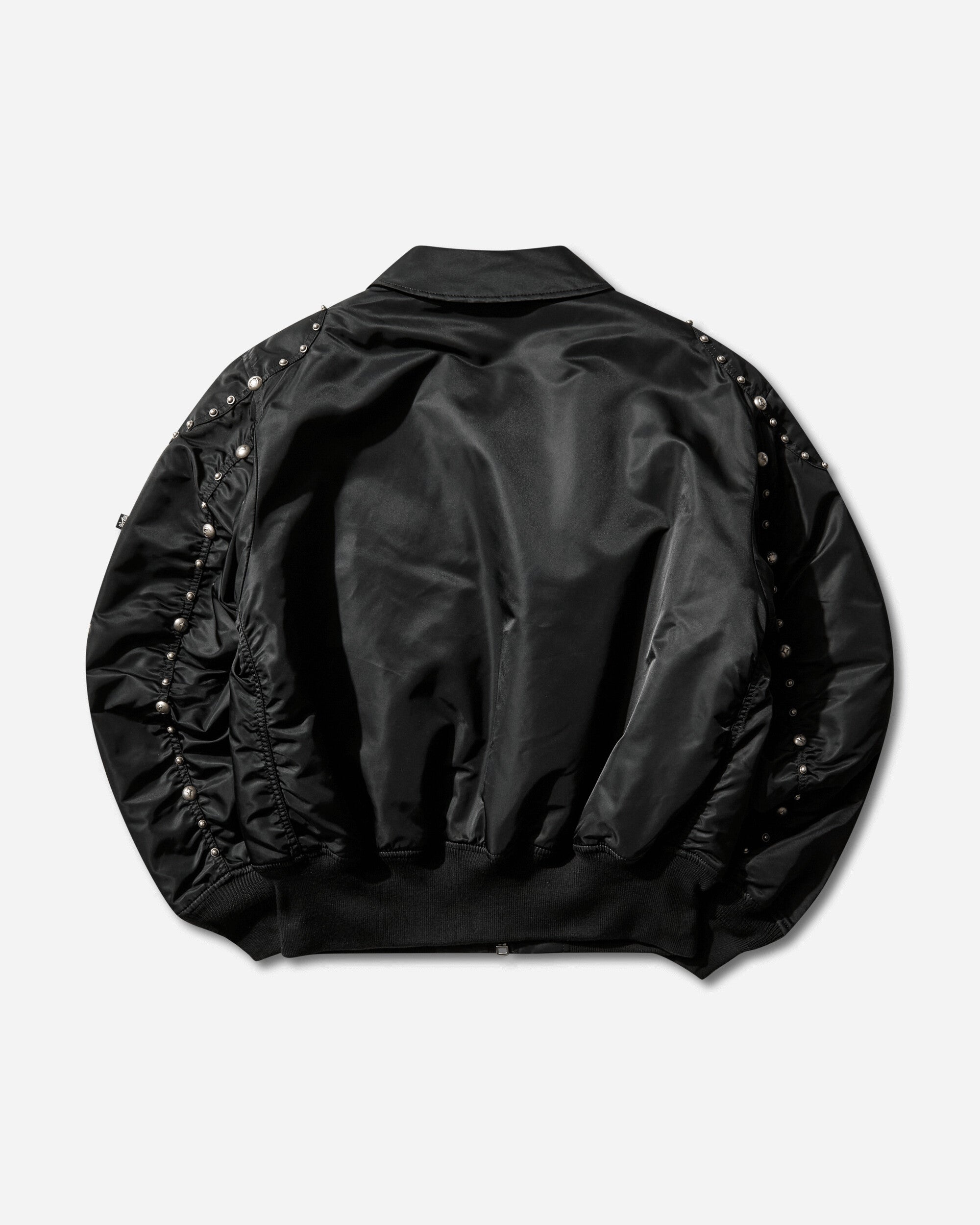 Alpha Industries Tc X Ai Cwu 45/P Flight Jacket (Rivet Version) Black Coats and Jackets Bomber Jackets 258150 03