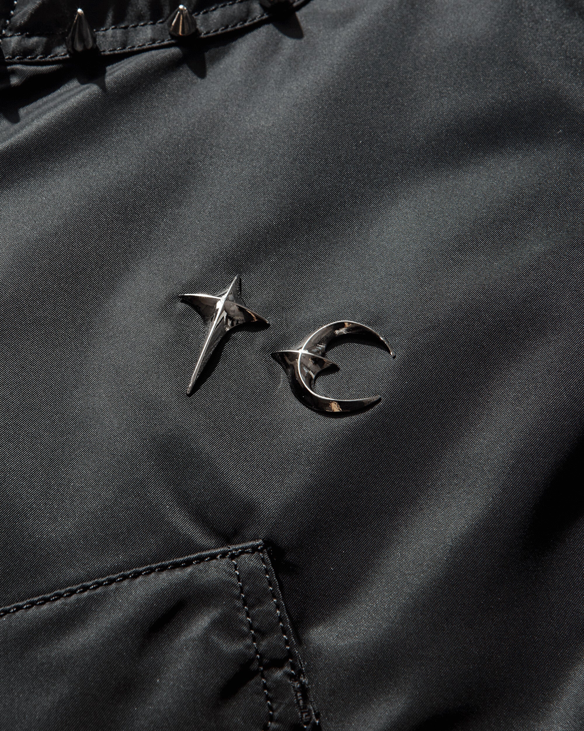 Alpha Industries Tc X Ai Cwu 45/P Flight Jacket (Spike Version) Black Coats and Jackets Bomber Jackets 258152 03