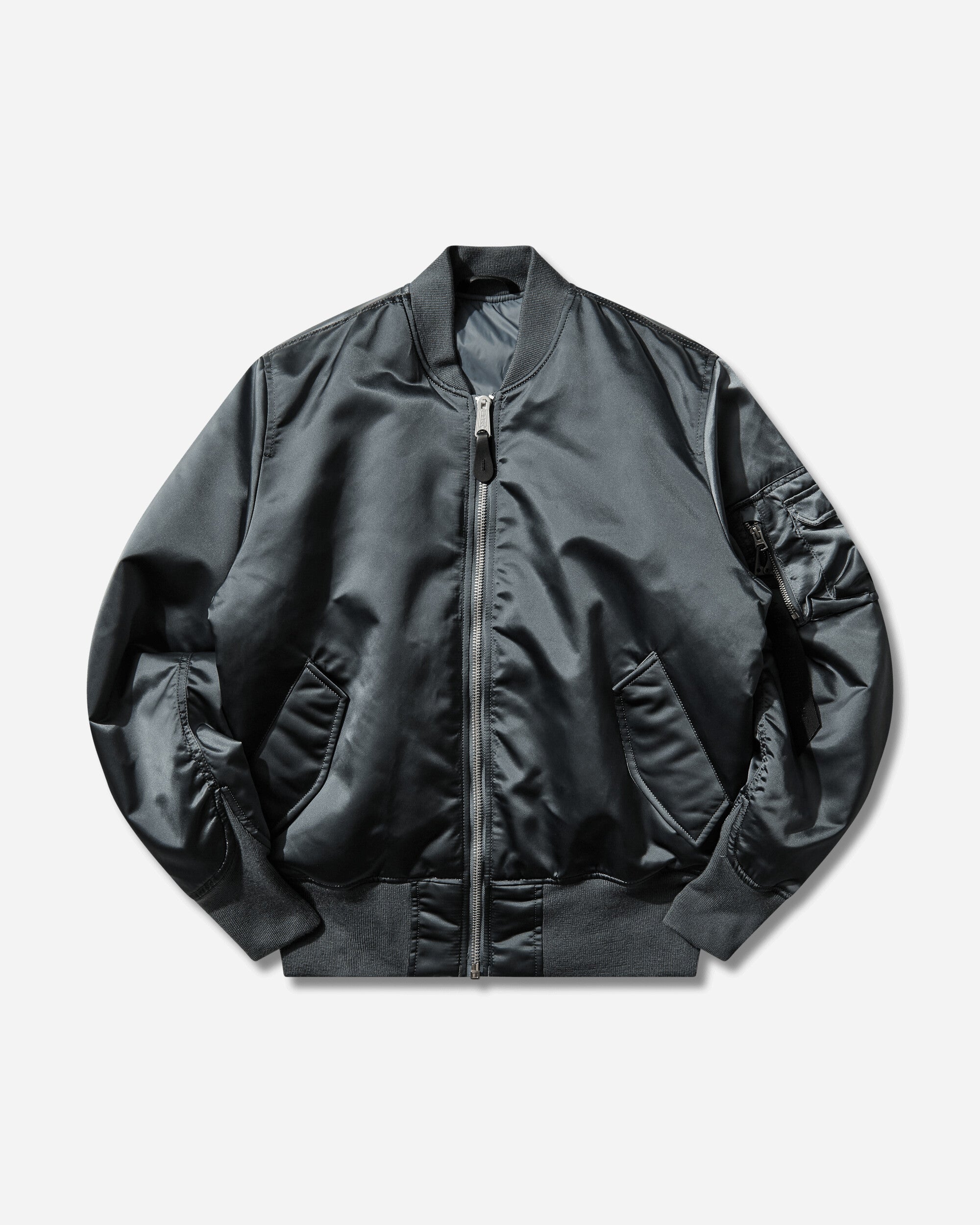 Alpha Industries MA 1 Base Flight Jacket denim blue Coats and Jackets Jackets SS756111 439