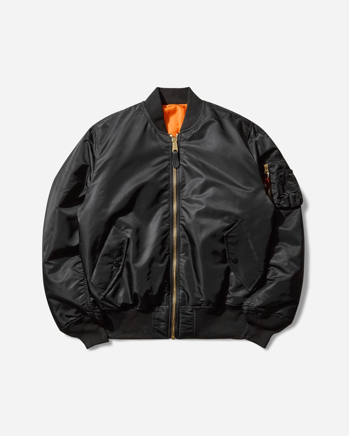 Alpha Industries MA 1 black Coats and Jackets Jackets SS100101 03