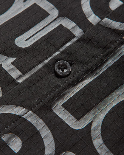 Always Do What You Should Do Tyfylt Ss Shirt Black Shirts Shortsleeve Shirt A25SHI006 BLACK