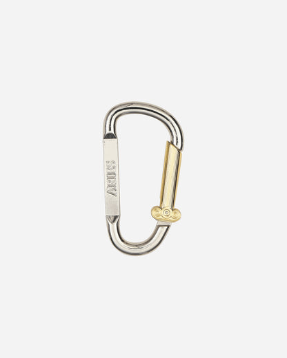 Aries Column Carabiner Silver/Gold Small Accessories Keychains AR9002405 SILVERGOLD