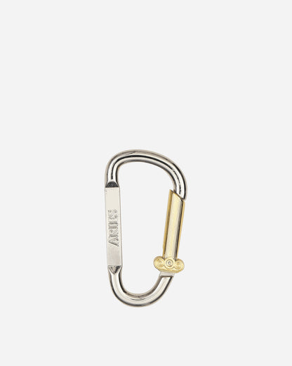 Aries Column Carabiner Silver/Gold Small Accessories Keychains AR9002405 SILVERGOLD