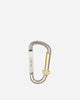 Aries Column Carabiner Silver/Gold Small Accessories Keychains AR9002405 SILVERGOLD