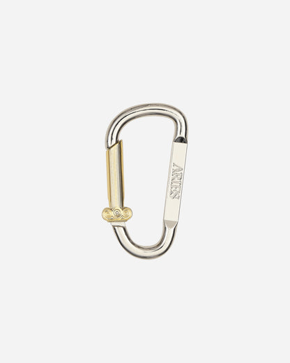 Aries Column Carabiner Silver/Gold Small Accessories Keychains AR9002405 SILVERGOLD